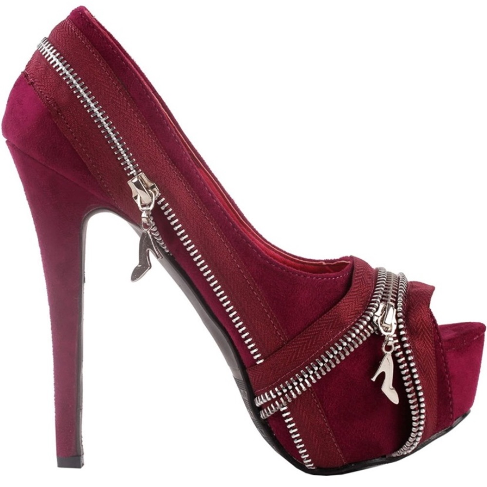 Stiletto Peeptoe Pumps